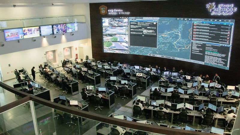 Reporta Edomex baja de delitos con uso de la tecnología del C5